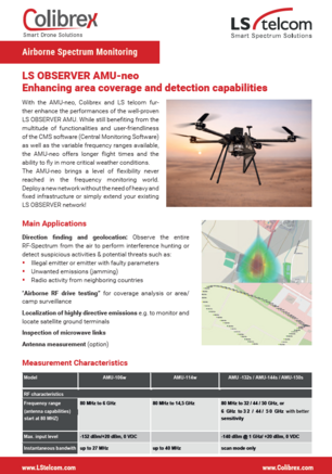 LS OBSERVER: Airborne Monitoring Unit (AMU)