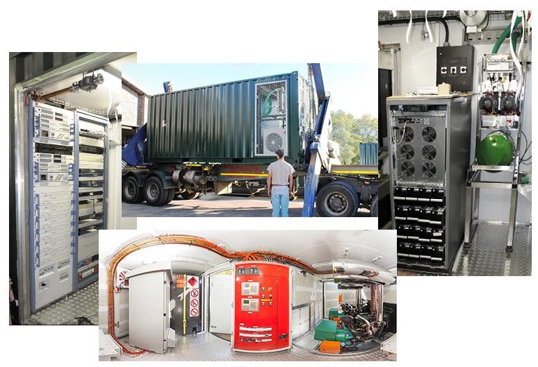 Containerized Broadcast Transmitter Systems Containerized Broadcast Transmitter Systems