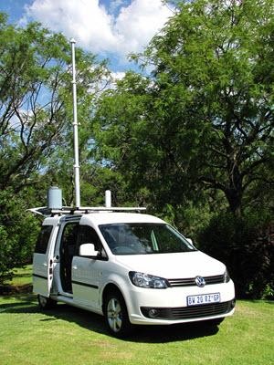 LS telcom measurement vehicle for mobile measurements